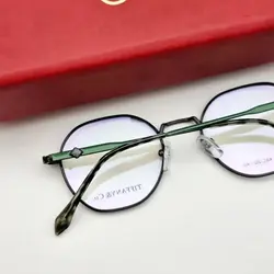 عینک طبی تیفانی مدل 8013 رنگ سبز-مشکی
