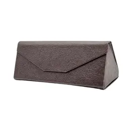 جلد عینک تاشو مدل 1001 رنگ قهوه ای