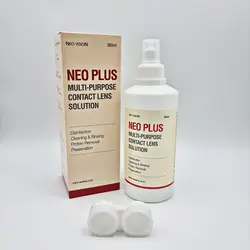 محلول شستشوی لنز نئو پلاس نئو ویژن 360ml