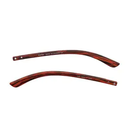 دسته عینک کارتیر طرح چوب مدل 125