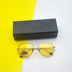 عینک شب رندولف مدل RE58 رنگ زرد