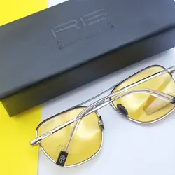 عینک شب رندولف مدل RE58 رنگ زرد