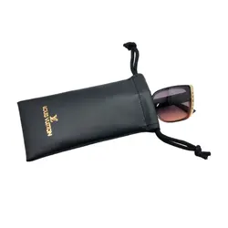 جلد عینک کیسه ای چرمی لویی ویتون