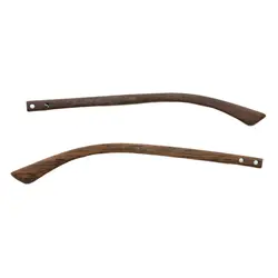 دسته عینک کارتیر چوبی مدل 125 رنگ قهوه ای