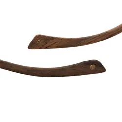 دسته عینک کارتیر چوبی مدل 125 رنگ قهوه ای