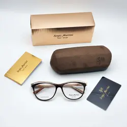 عینک طبی سرجیو مارتینی مدل sa2413 قهوه ای