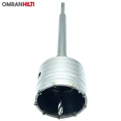 گرد بر الماس بتن سایز 60 میلی متر با رابط 4 شیار 40 سانت CRAFT - عمران هیلتی