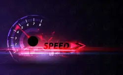 وکتور پس زمینه کیلومتر شمار سرعت بالا | وان پیک - فایل گرافیکی پرمیوم (وکتور-PSD)