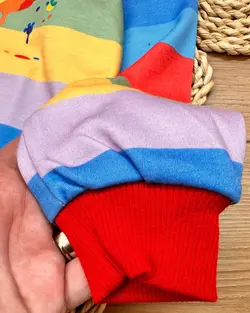 بلوز تک طرح روباه و رنگین کمان