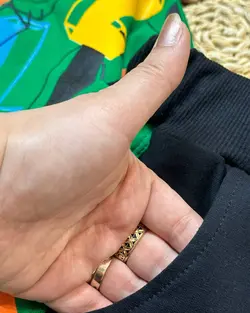 بلوز شلوار فینگردار طرح هِلو