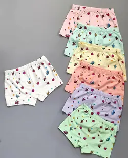 شورت نیم پا دخترانه طرح قلب