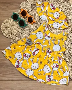 سارافون و کلاه نخی دخترانه