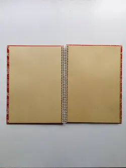 دفتر آ۴/ آلبوم ۱۸*۱۳ طرح بافتنی گوزن کد ۰۴