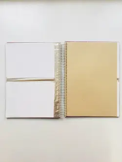 دفتر آ۴/ آلبوم ۱۸*۱۳ طرح بافتنی کریسمس کد ۲۷