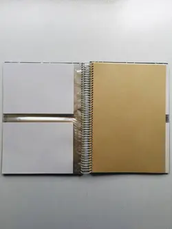 دفتر آ۴/ آلبوم ۱۸*۱۳ طرح بافتنی تیره کد ۴۳