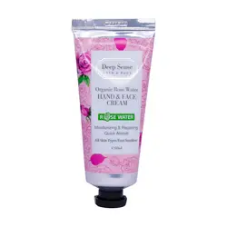 کرم مرطوب کننده دست و صورت گلاب دیپ سنس 60 میلی لیتر سی گل – Seagull Deep Sense Organic Rose Water Hand And Face Cream 60 ml