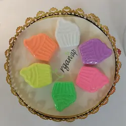 کوکتل پدیکور طرح کاپ کیک 60 گرمی