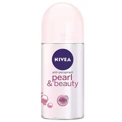 مام رول نیوا ضد تعریق زنانه نیوآ مدل Pearl And Beauty حجم 50 میلی