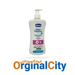 شامپو بدن کودک چیکو مدل Relax حاوی عصاره گل ختمی و گلیسیرین گیاهی 500 میل