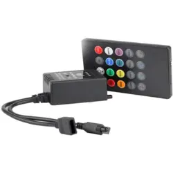 کنترلر RGB موزیکال 12A با ریموت IR – کنترلر RGB