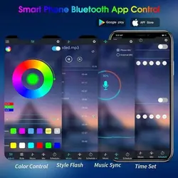 کنترلر و درایور LED RGB بلوتوثی با ریموت 24 کلید IR