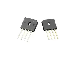 پل دیود 25A-600V تخت شانه ای D25SB60 تایوانی مارک LRC