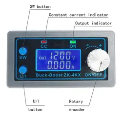 ماژول مبدل DC-DC کاهنده و افزاینده 30 ولت روپنلی با امکان کنترل ولتاژ و جریان خروجی مدل XK-4KX