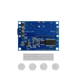 ماژول مبدل DC-DC کاهنده و افزاینده HW-140 دارای نمایشگر با امکان کنترل جریان و ولتاژ خروجی