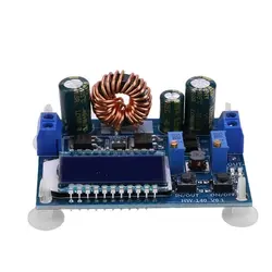 ماژول مبدل DC-DC کاهنده و افزاینده HW-140 دارای نمایشگر با امکان کنترل جریان و ولتاژ خروجی