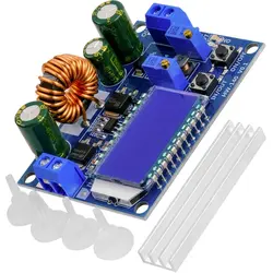 ماژول مبدل DC-DC کاهنده و افزاینده HW-140 دارای نمایشگر با امکان کنترل جریان و ولتاژ خروجی