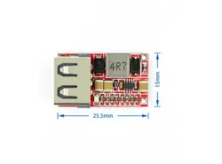 ماژول رگولاتور کاهنده 5 ولت 3A با خروجی USB