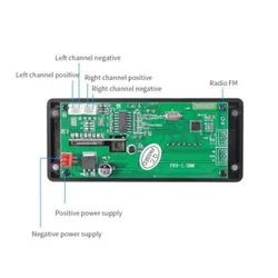 پخش کننده MP3 PLAYER پنلی بلوتوثی دارای آمپلی فایر 2X25W مدل KH-G010