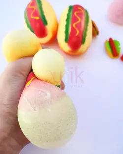 فیجت خامه ای هات داگ