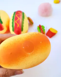 فیجت خامه ای هات داگ