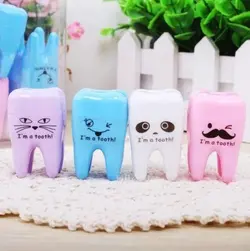 مداد تراش مخزن دار طرح دندان