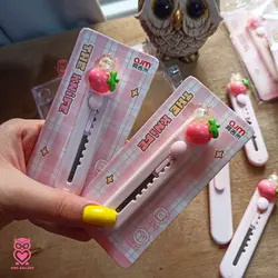 کاتر بلند فانتزی طرح خرگوش و توت فرنگی