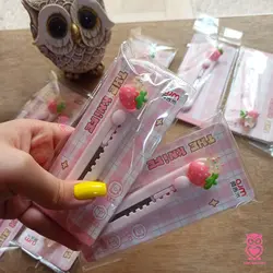 کاتر بلند فانتزی طرح خرگوش و توت فرنگی