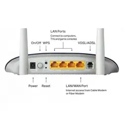 مودم روتر VDSL/ADSL بی سیم تی پی-لینک مدل MODEM TP-LINK TD-W 9960 V1