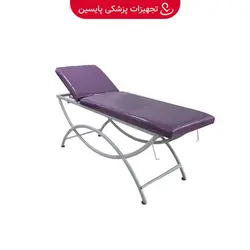 تخت معاینه پایه هلالی سر تاشو - پایسین - تجهیزات پزشکی مصرفی