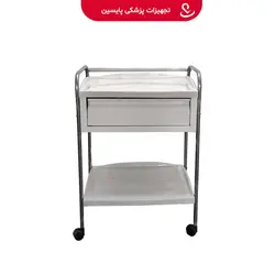 ترالی پانسمان تک کشو - پایسین - تجهیزات پزشکی مصرفی