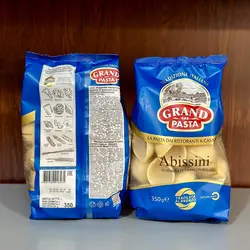 ماکارونی شکل دار گرند پاستا آبیسینی ۳۵۰گرم روسی