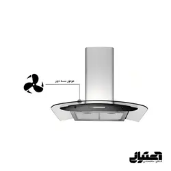 هود Touch کن مدل شومینه ای