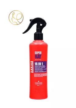 اسپری مو خاویار 16 کاره  300 میلی لیتر سوپرکی SUPER KAY کد 372