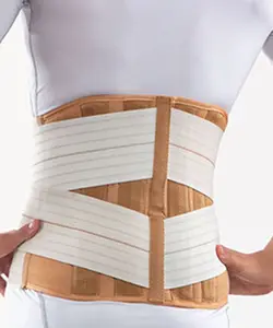 کمربند طبی نرم منفذدار پاک سمن | کرست کمر طبی Paksaman Lumbosacral Corset (With Soft Bar)