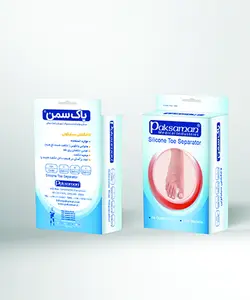 لا انگشتی سيليكونی پاک سمنPaksaman Silicone Toe Separator