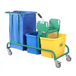 ترولی نظافت صنعتی آذین صنعت مدل 2150