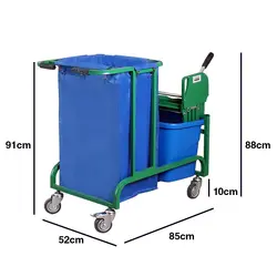 ترولی نظافت ایرانی آذین صنعت 2450