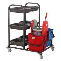 ترولی نظافتی صنعتی آذین صنعت 1600