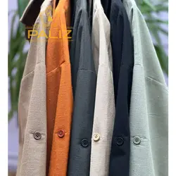 مانتو هانی لنین رنگی کد 700