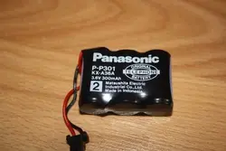 باتری تلفن بی سیم پاناسونیک مدل P301
